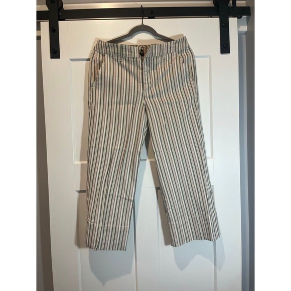 CAbi Style 5870 | CAbi Convertible Striped Trouser Pants | Size 8 | NWOT - Picture 2 of 4